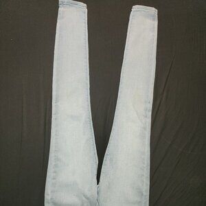 Womens Express Denim Jeans Skinny High Rise